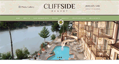 Desktop Screenshot of cliffsideresort.com